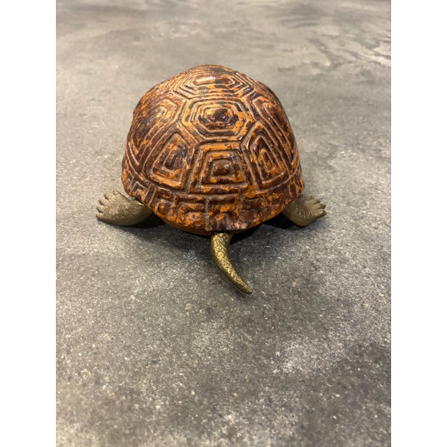 1970s Sarried Ltd. Mid Century Turtle Tortoise For Sale - Image 5 of 10