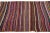 1960s Vintage Kilim Handmade Flatweave Multicolor Striped Wool Runner For Sale - Image 5 of 10