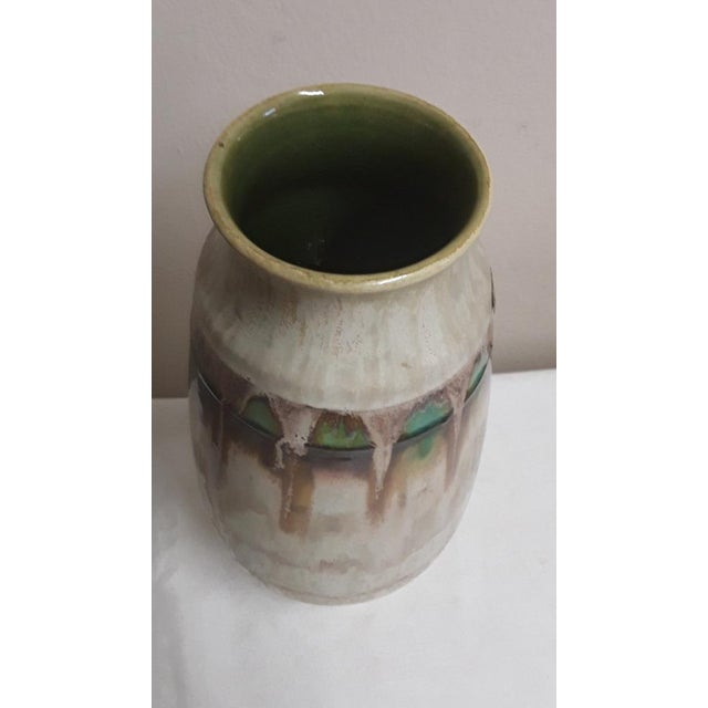 Vintage Ceramic Vase from Jasba, 1960s, in Very Good conditions. Designed 1960 to 1969 This piece has an attribution mark,...