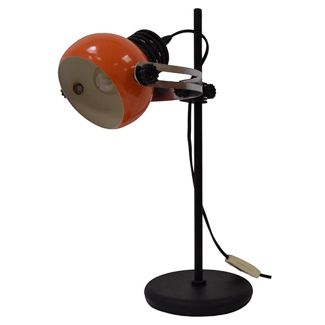 Mid-Century Adjustable Table Lamp,1970s For Sale