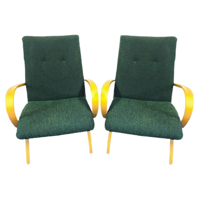 Armchair by Jindrich Halabala, 1960s For Sale