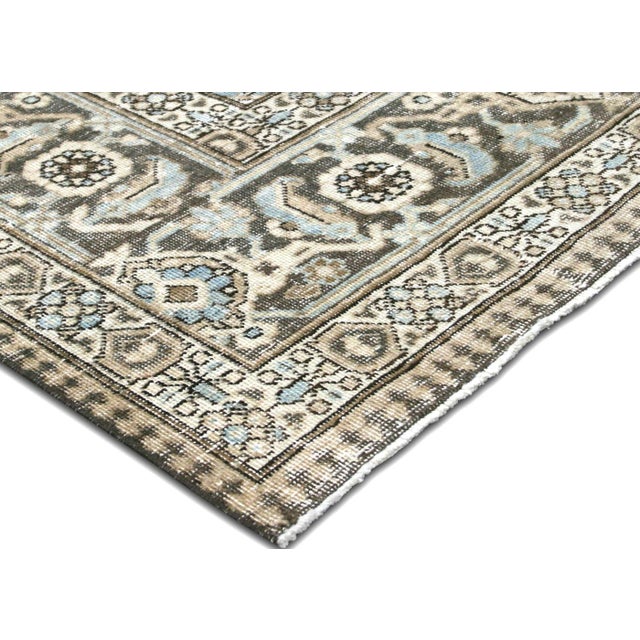 Transitional 1940s Persian Tabriz Rug For Sale - Image 3 of 6