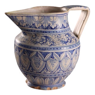Majolica Pourer from Luca Robbia Company of Gualdo Tadino For Sale