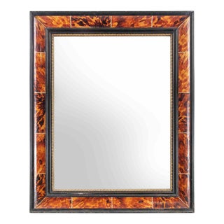 Vintage Art Deco Wall Mirror, Italy, 1940s For Sale