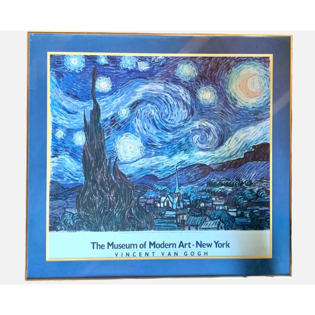 gogh様② Rare Moma Vincent Van Gogh 1085 Exhibition Poster - Double Matted