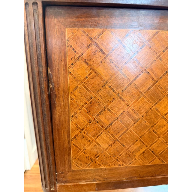 Sienna Early 20th Century Louis XVI Bar Cabinet For Sale - Image 8 of 10