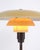1930s Table Lamp with Yellow Metal Top Shade by Poul Henningsen for Louis Poulsen, 1930s For Sale - Image 5 of 10