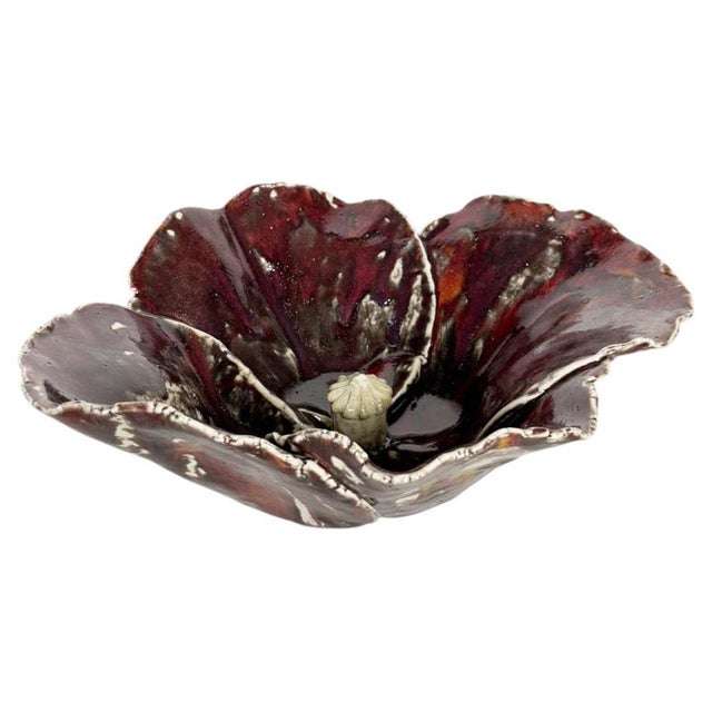 Red Pottery Vase, France, 1970 For Sale - Image 10 of 10