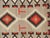 Early 20th Century Authentic Navajo Rug c.1930 Handwoven Wool Red & Tan Diamond Pattern 4'9" x 7'2" For Sale - Image 15 of 15