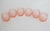Pink Modern Glasses by Mariana Iskra for Ribes Studio, Set of 6 For Sale - Image 8 of 9