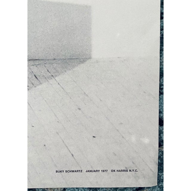 Late 20th Century Buk Schwartz, Israeli Contemporary Vintage Lithograph Poster, 1977 For Sale - Image 5 of 7