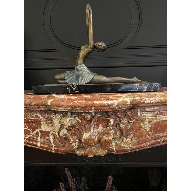 Ghanu Gantcheff, Dancing Ballerina, 1931, Bronze on Marble Base For Sale - Image 9 of 9