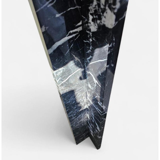 Stone Vintage Marble Floor Lamps by Lella and Massimo Vignelli, 1980s, Set of 2 For Sale - Image 7 of 17