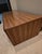 American Ebanista Barcelo Zebra Wood With Walnut Edge Detail Cocktail Table For Sale - Image 3 of 4