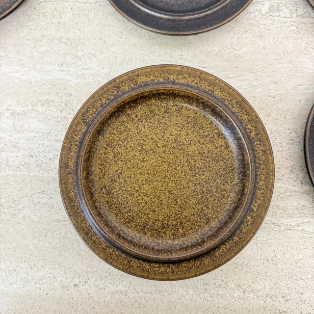 1970s Vintage Plates by Ulla Procope for Arabia, 1970s, Set of 9 For Sale - Image 5 of 18