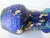 Ceramic Vintage 1980s Studio Pottery Blue & Green Drip Glaze Vase For Sale - Image 7 of 9