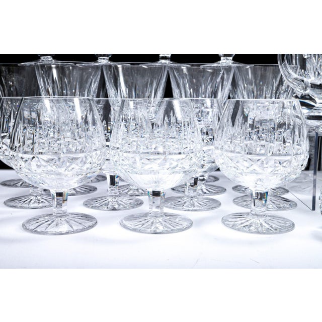 Extensive Collection of Waterford Kylemore Crystal Drinkware For Sale - Image 9 of 18