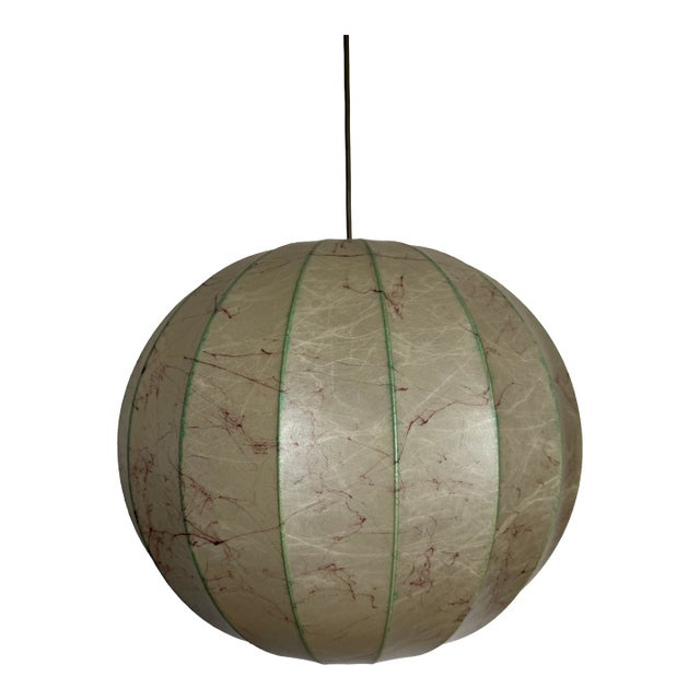 1970s Goldkant Leuchten Cocoon Pendant For Sale