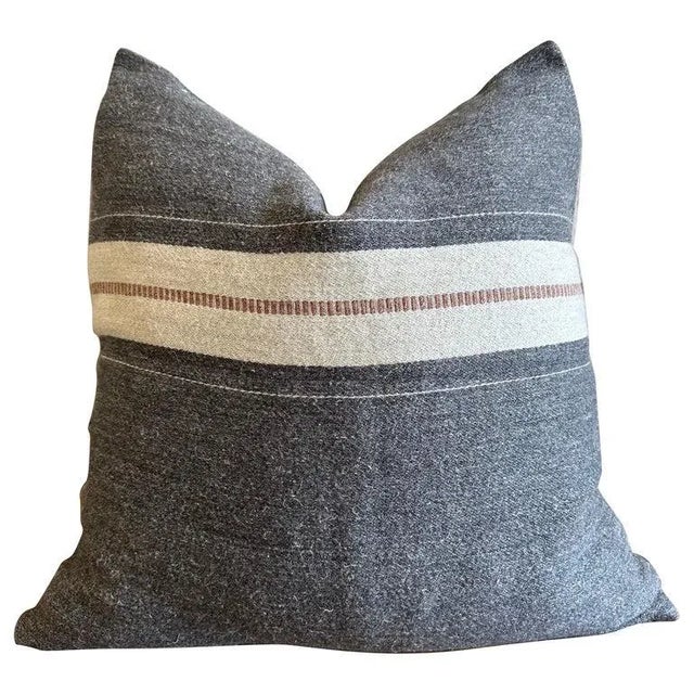 Gray Luc Accent Pillow For Sale - Image 8 of 8