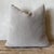 Stone Washed Linen Pillow – Pecan For Sale In Los Angeles - Image 6 of 6