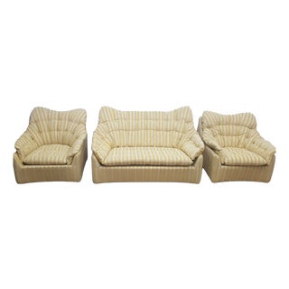Mid-Century Modern Space Age Modular Sofa, 1960s, Set of 3 For Sale