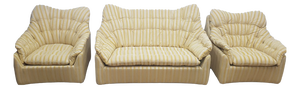 Mid-Century Modern Space Age Modular Sofa, 1960s, Set of 3