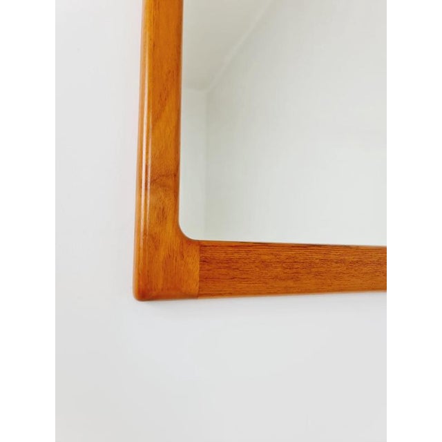 Mid 20th Century Large Mid-Century Danish Mirror from Silkborg Møbelfabrik, 1960s For Sale - Image 5 of 18