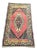 Vintage Geometric Design Turkish Anatolian Multicolor Rug For Sale