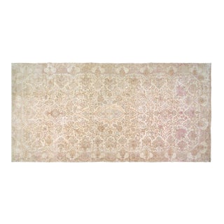 Vintage Turkish Anatolian Professional Hnad Knotted Wool Rug, 9'9x20 For Sale