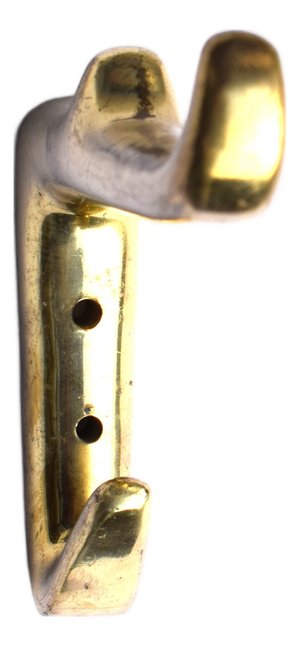 Brass Model 4965 Hooks by Carl Auböck II for Werkstätte Carl Auböck, 1950s, Set of 3