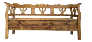 Provincial Biedermeier Chest Bench