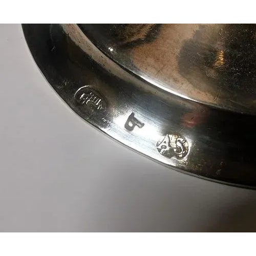 Metal Antique Vienna Empire Silver Sugar Urn, 1805 For Sale - Image 7 of 8