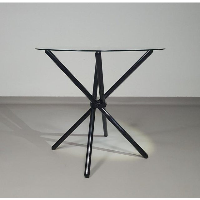 Italian Folding Table with Aluminium Frame, 1980s For Sale - Image 11 of 16