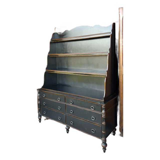 Theodore Alexander Ateliers De La Madeleine Waterfall Bookcase Hutch For Sale