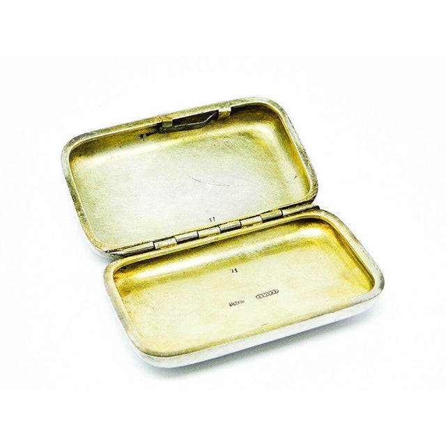 Art Deco Cigarette Case from Fraget, Poland, 1930s For Sale - Image 3 of 9