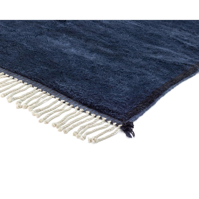 Hand-Knotted Wool Rug by Azele Studio For Sale - Image 4 of 9