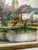 Vintage English Oil on Board For Sale In Nashville - Image 6 of 7