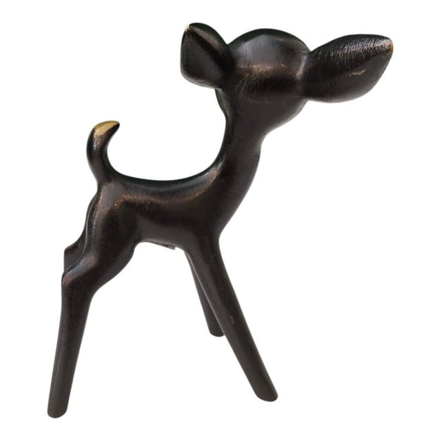 Walter Bosse, Bambi, 1950s, Brass For Sale - Image 4 of 5