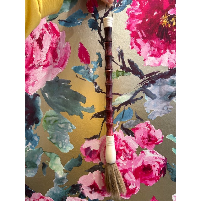 1980s Caligraphy Brush For Sale - Image 4 of 6