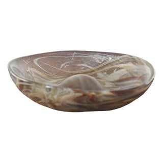 Danish Glass Model 868 Bowl by Michael Bang for Holmegaard, 1970s For Sale