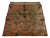 Large Certified Antique Red Lacquer Chinese Trapezoid Dragon & Cloud Box / Iron Bound Wood Chest With Original Iron Fittings For Sale
