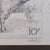 Brown Artist's Proof Sketch, English, Framed Drawing, Barry Driscoll, Chillingham Bull For Sale - Image 8 of 10