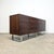Mid-Century Modern Mid Century Style Lowboy Dresser With Chrome Legs For Sale - Image 3 of 12