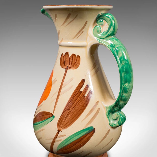 1930's Vintage Decorative Custard Jug For Sale - Image 9 of 10