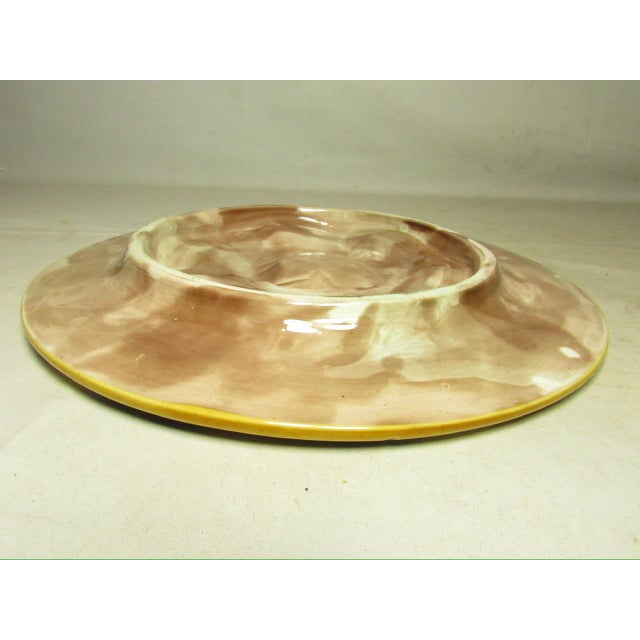 Antique English Majolica Oyster Plate For Sale - Image 11 of 13