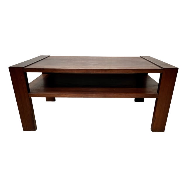Art Deco Coffee Table in Mahogany and Veneer, 20th Century For Sale