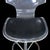 Late 20th Century Pair of Lucite and Chrome Bar Stools for Hill Manufacturing For Sale - Image 5 of 6