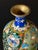 Antique Japanese Meiji Cloisonné Vase - Phoenix & Aventurine Goldstone, 7" For Sale - Image 4 of 7