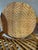 Tan Mid-Century Modern Bamboo Rattan Fan Back Armchair Boho Wicker For Sale - Image 8 of 9