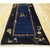 Wool Rectangle 1920s Knotted Chinese Blue - Peking Antique Rug, Country of Origin: China, Circa Date: 1920s. This...